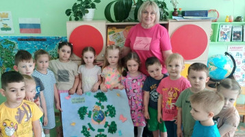 День Земли в средней группе День Земли в средней группе.